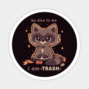 Be Nice to me I am Trash Magnet